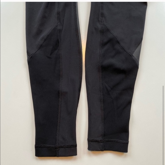 Lululemon Wunder Under Hi Rise Leather Limited - Picture 6 of 8